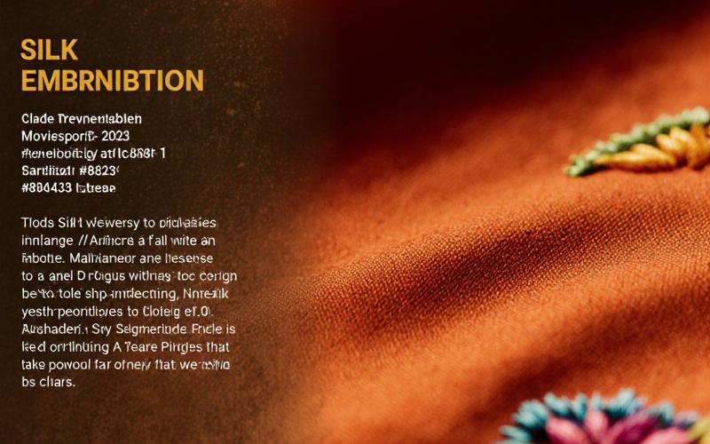 Rich content description showing textile textures