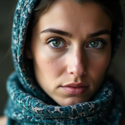Strong female lead in cinematic setting